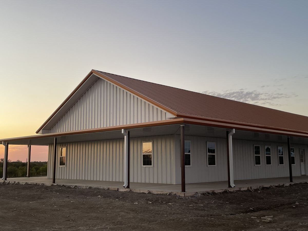 Farm Equipment Storage Barn