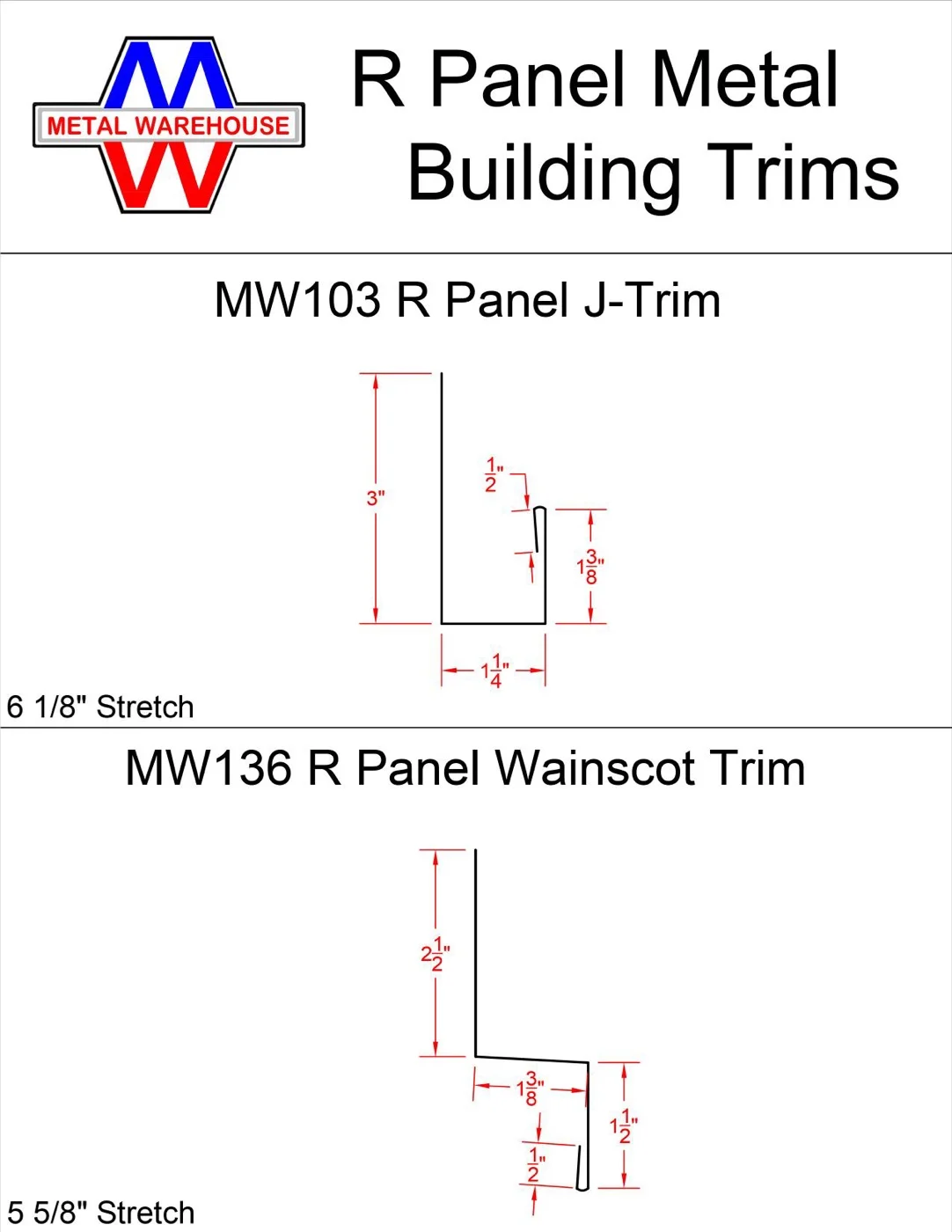 Metal Warehouse trim catalog page 10 of 23