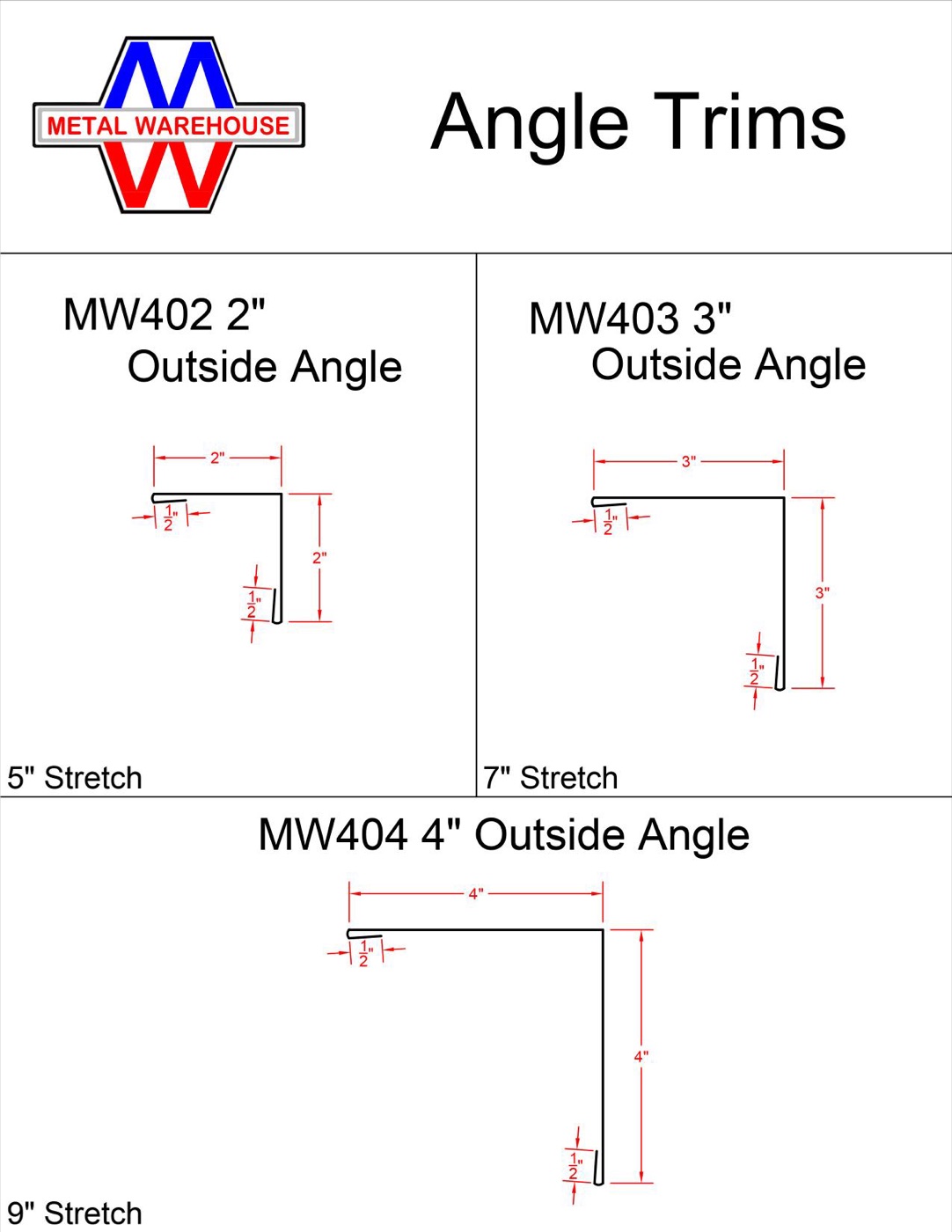 Metal Warehouse trim catalog page 21 of 23