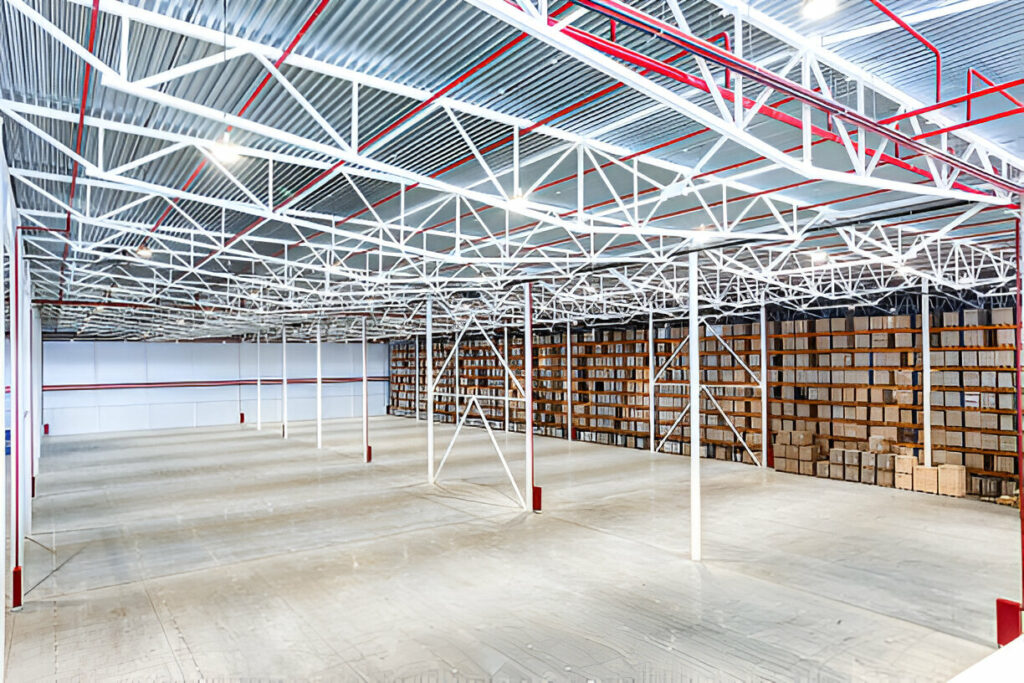 Industrial steel structure