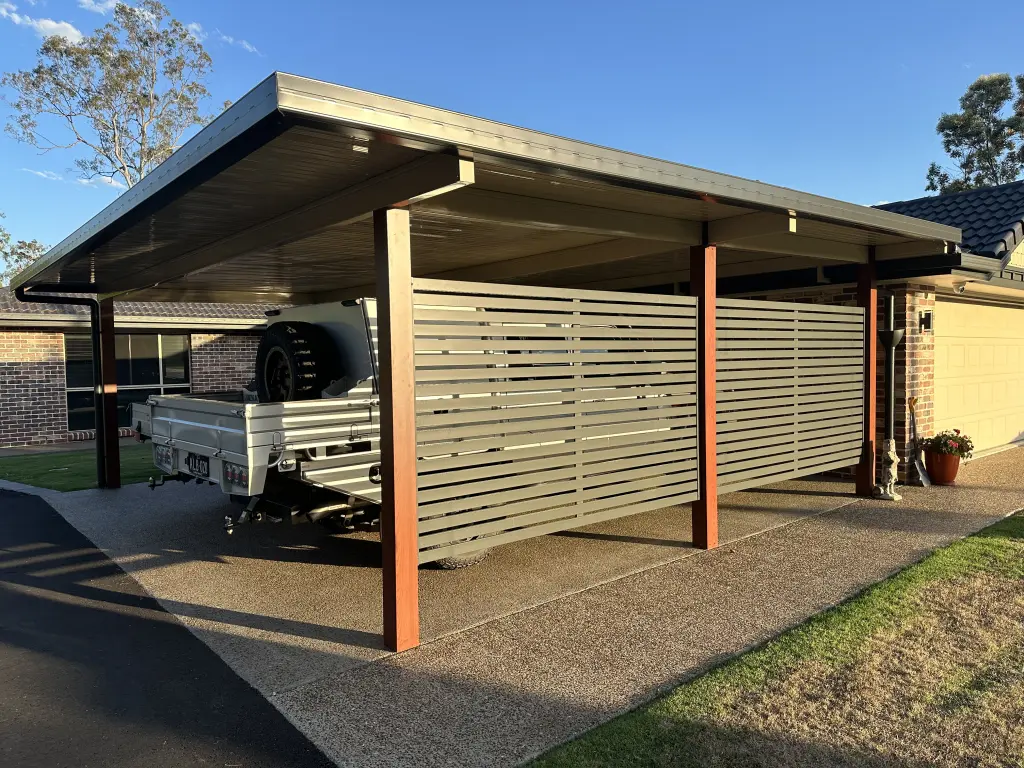 Residential Carport Made from Steel