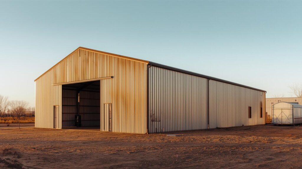 Agricultural Metal Building for Farm Storage