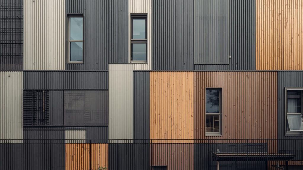 Multi-Color Metal Building Exterior Design